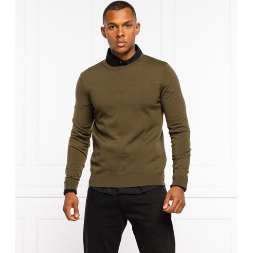 HUGO Wełniany sweter SAN PAOLO 3 | Slim Fit S wyprzedaż Gomez Fashion Store