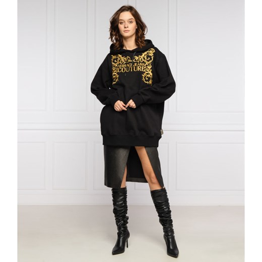 Versace Jeans Couture Bluza | Oversize fit XXS wyprzedaż Gomez Fashion Store