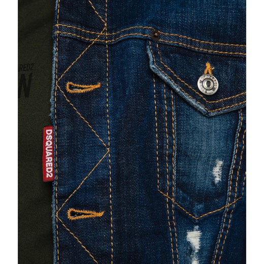 Dsquared2 Kurtka jeansowa Mini Jean | Regular Fit Dsquared2 48 okazja Gomez Fashion Store