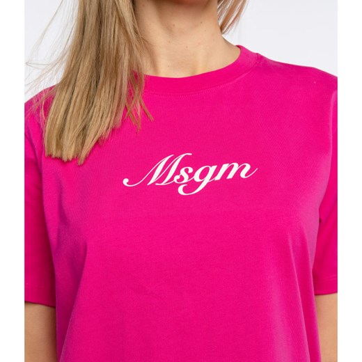 MSGM T-shirt | Regular Fit L Gomez Fashion Store wyprzedaż