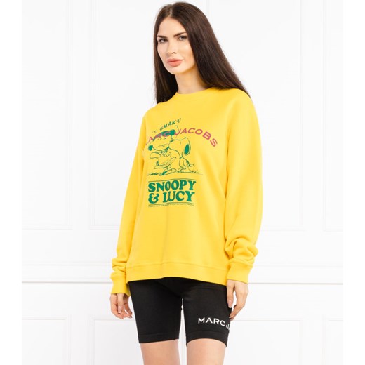 Marc Jacobs Bluza Peanuts I Fall in Love Crew | Regular Fit Marc Jacobs S wyprzedaż Gomez Fashion Store