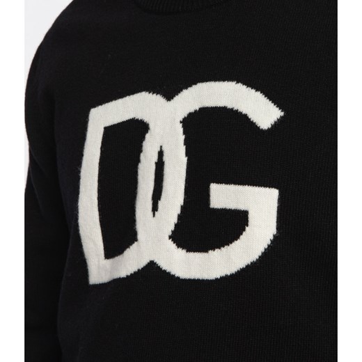 Dolce Gabbana Wełniany sweter | Regular Fit Dolce Gabbana 50 promocyjna cena Gomez Fashion Store