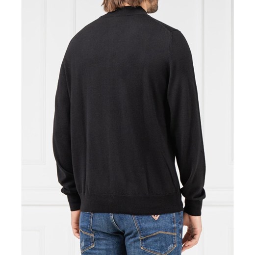EA7 Wełniany sweter | Regular Fit L okazja Gomez Fashion Store