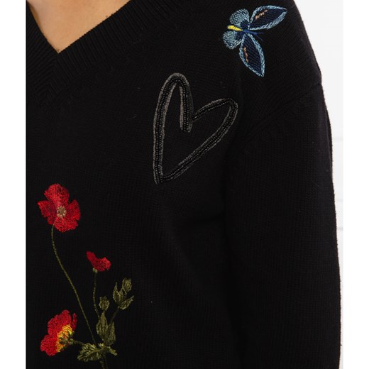 Desigual Sweter LUCA | Loose fit Desigual XL okazja Gomez Fashion Store