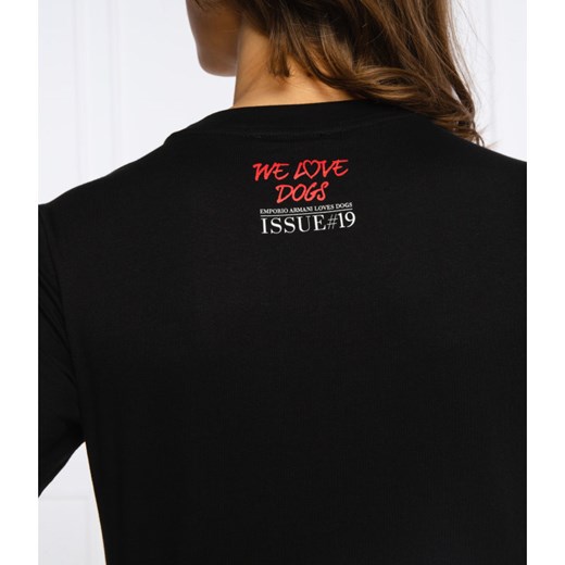 Emporio Armani T-shirt | Regular Fit Emporio Armani 38 promocja Gomez Fashion Store