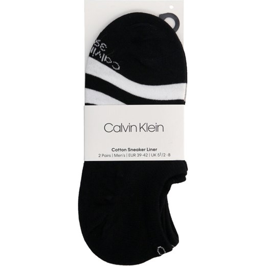 Calvin Klein Skarpety/stopki 2-pack Calvin Klein 39-42 okazja Gomez Fashion Store