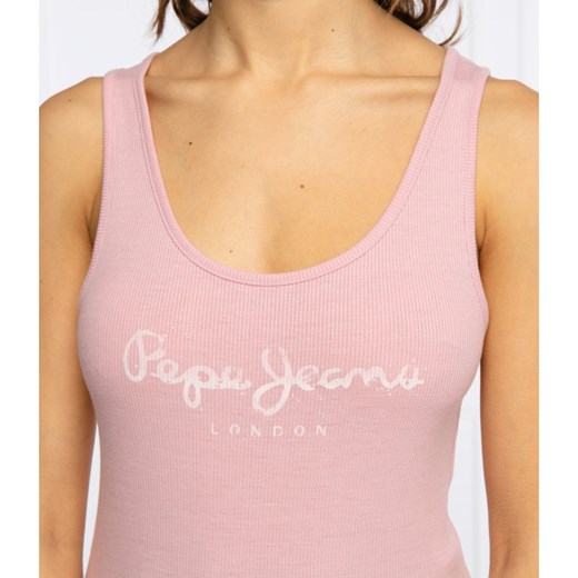 Pepe Jeans London Top DUNIA | Slim Fit S okazyjna cena Gomez Fashion Store