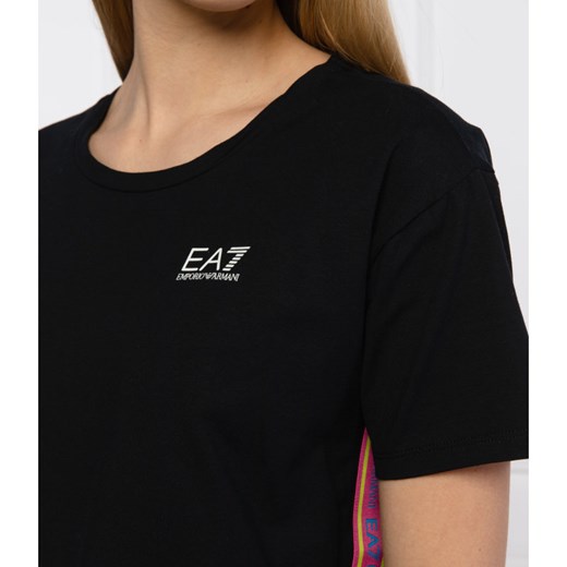 EA7 T-shirt | Cropped Fit XS Gomez Fashion Store promocyjna cena