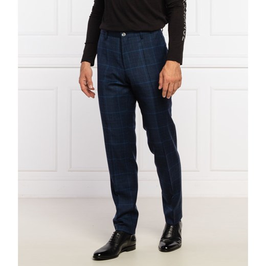 BOSS Wełniane spodnie H-Genius-Detail-214 | Slim Fit 48 promocja Gomez Fashion Store