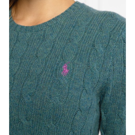 POLO RALPH LAUREN Wełniany sweter jULIANNA | Regular Fit | z dodatkiem kaszmiru Polo Ralph Lauren XXS wyprzedaż Gomez Fashion Store