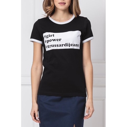 Trussardi T-shirt | Slim Fit Trussardi XS okazja Gomez Fashion Store
