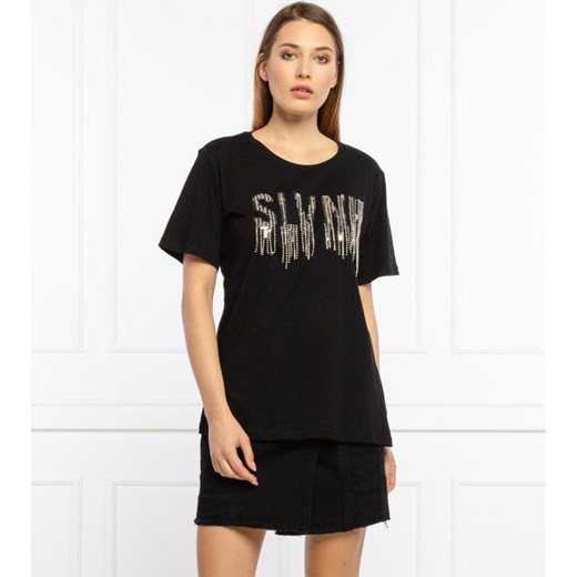 Silvian Heach T-shirt | Regular Fit L wyprzedaż Gomez Fashion Store