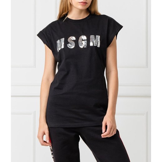 MSGM T-shirt | Regular Fit S okazyjna cena Gomez Fashion Store