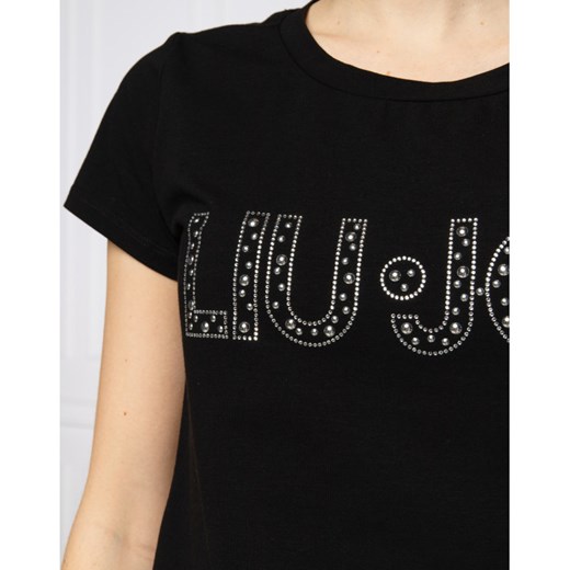 Liu Jo Beachwear T-shirt | Regular Fit S wyprzedaż Gomez Fashion Store