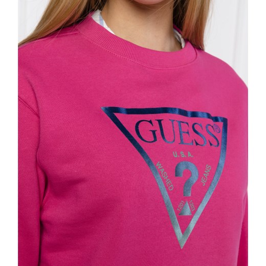 GUESS JEANS Bluza KARIDA FLEECE | Regular Fit XS Gomez Fashion Store wyprzedaż