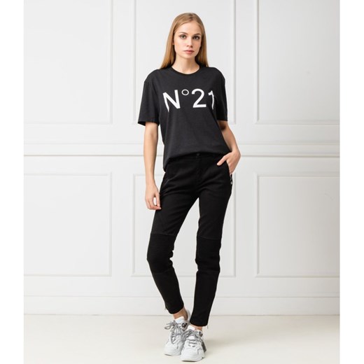 N21 T-shirt | Regular Fit N21 36 wyprzedaż Gomez Fashion Store