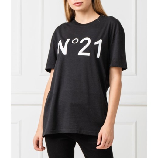 N21 T-shirt | Regular Fit N21 36 wyprzedaż Gomez Fashion Store