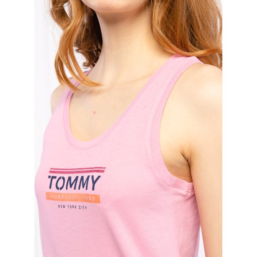 Tommy Jeans Top | Regular Fit Tommy Jeans S promocja Gomez Fashion Store