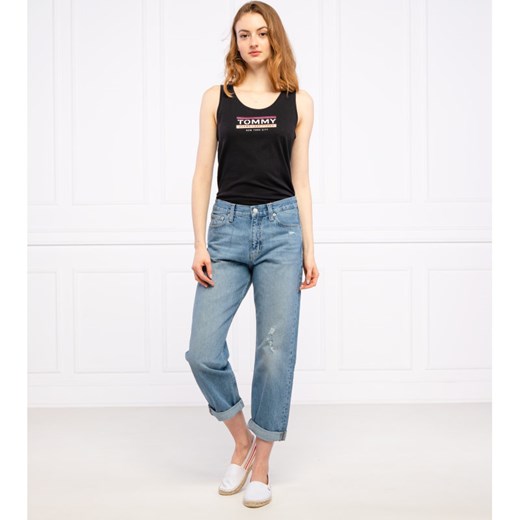 Tommy Jeans Top | Regular Fit Tommy Jeans S promocja Gomez Fashion Store