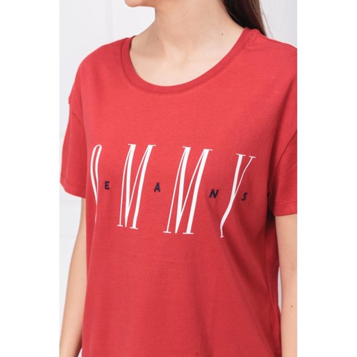 Tommy Jeans T-shirt TJW LAYER GRAPHIC | Regular Fit Tommy Jeans XS okazja Gomez Fashion Store