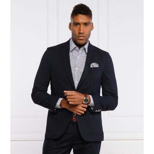 BOSS Marynarka Haylon | Slim Fit | z dodatkiem wełny 50 okazyjna cena Gomez Fashion Store