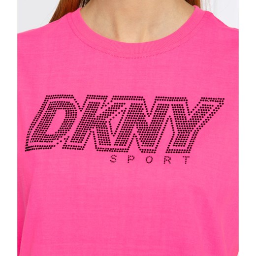 DKNY Sport T-shirt RHINESTO | Relaxed fit S okazja Gomez Fashion Store
