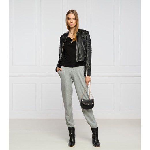 GUESS JEANS Bluzka BARDIS | Slim Fit | z dodatkiem wełny M promocja Gomez Fashion Store
