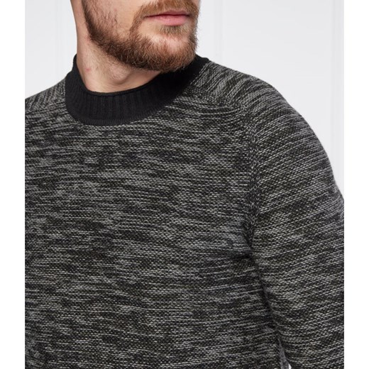 BOSS CASUAL Wełniany sweter Kharles | Regular Fit L promocyjna cena Gomez Fashion Store