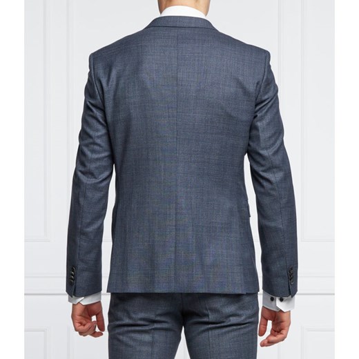 BOSS Wełniany garnitur H-Reymond-214 | Extra slim fit 48 Gomez Fashion Store