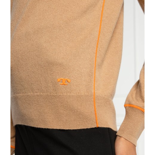 TORY BURCH Kaszmirowy sweter | Regular Fit Tory Burch M okazja Gomez Fashion Store