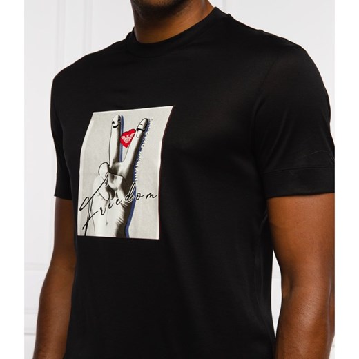 Emporio Armani T-shirt | Regular Fit Emporio Armani XXL wyprzedaż Gomez Fashion Store