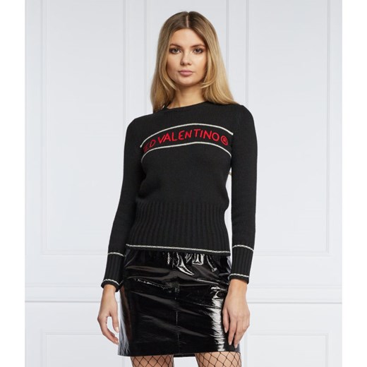 Red Valentino Sweter | Regular Fit | z dodatkiem wełny Red Valentino S promocyjna cena Gomez Fashion Store