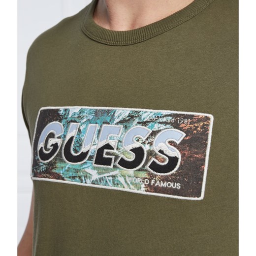 GUESS JEANS T-shirt TAHOE | Regular Fit XL wyprzedaż Gomez Fashion Store