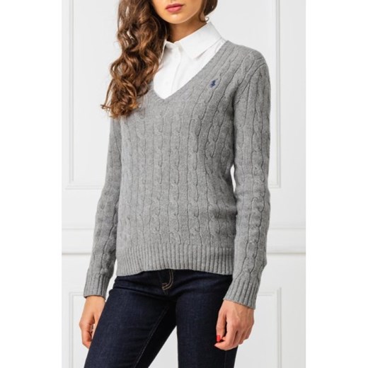 POLO RALPH LAUREN Wełniany sweter | Regular Fit | z dodatkiem kaszmiru Polo Ralph Lauren XXS promocyjna cena Gomez Fashion Store