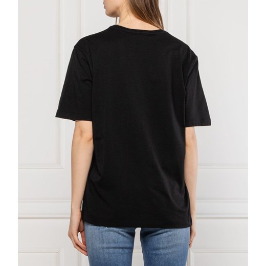 Love Moschino T-shirt | Loose fit Love Moschino 36 wyprzedaż Gomez Fashion Store