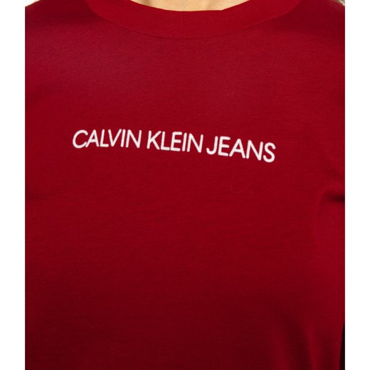 CALVIN KLEIN JEANS Bluzka SHRUNKEN INSTITUTIONAL | Regular Fit M wyprzedaż Gomez Fashion Store