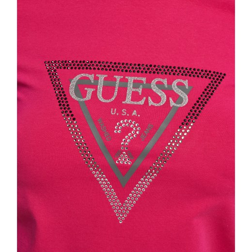 GUESS JEANS T-shirt AMALUR | Regular Fit XL promocja Gomez Fashion Store
