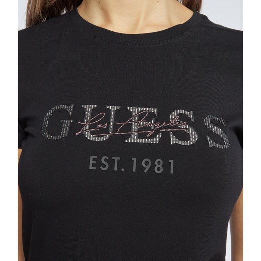 GUESS JEANS T-shirt ENARA TEE | Regular Fit XL wyprzedaż Gomez Fashion Store