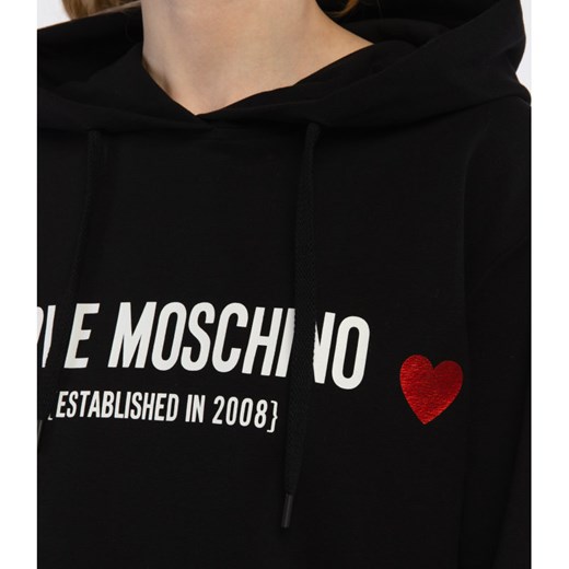 Love Moschino Bluza | Regular Fit Love Moschino 34 wyprzedaż Gomez Fashion Store