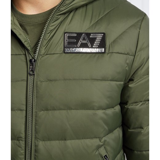EA7 Puchowa kurtka | Slim Fit S wyprzedaż Gomez Fashion Store