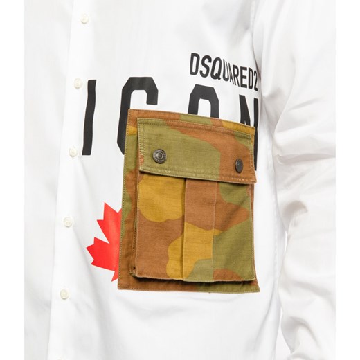 Dsquared2 Koszula | Regular Fit Dsquared2 48 okazja Gomez Fashion Store