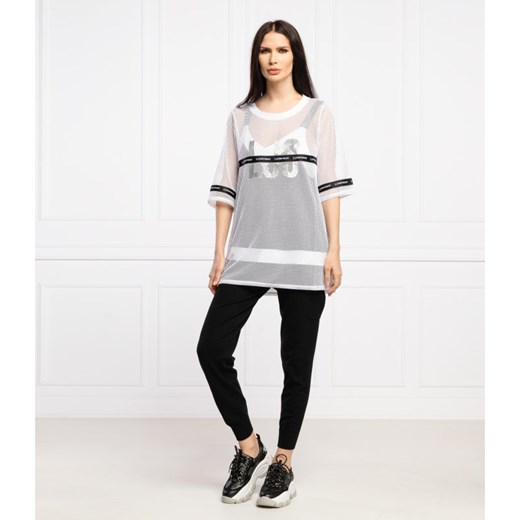 Liu Jo Sport T-shirt | Loose fit L okazja Gomez Fashion Store