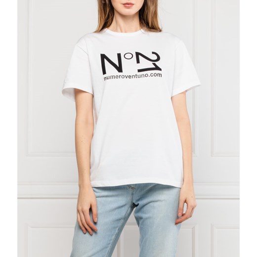 N21 T-shirt | Regular Fit N21 36 okazja Gomez Fashion Store