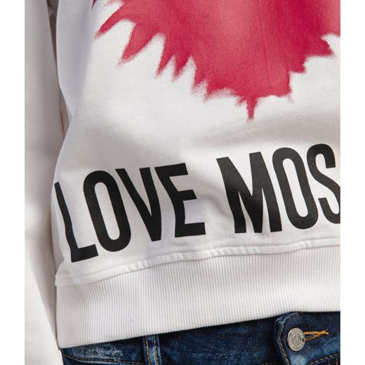 Love Moschino Bluza | Regular Fit Love Moschino 36 promocja Gomez Fashion Store
