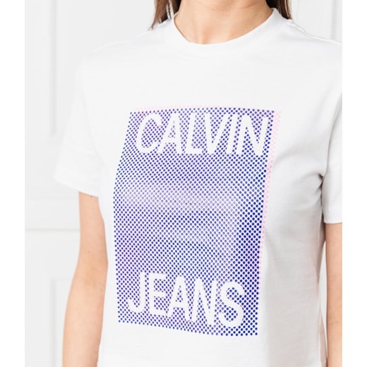 CALVIN KLEIN JEANS T-shirt | Cropped Fit L wyprzedaż Gomez Fashion Store