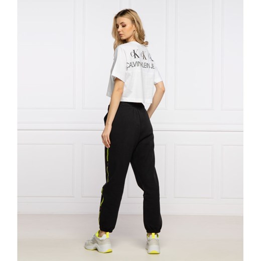 CALVIN KLEIN JEANS T-shirt | Cropped Fit XS Gomez Fashion Store okazja