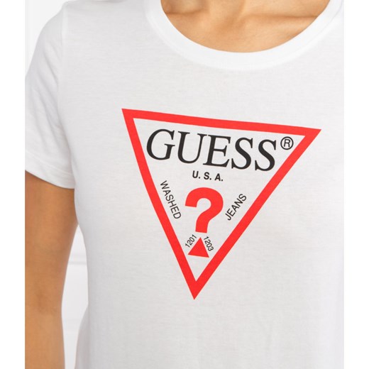 GUESS JEANS T-shirt ORIGINAL | Regular Fit M Gomez Fashion Store okazja