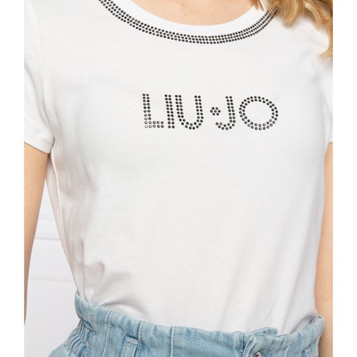 Liu Jo Beachwear T-shirt | Regular Fit XS Gomez Fashion Store wyprzedaż