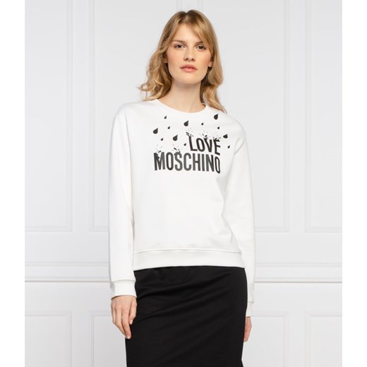Love Moschino Bluza | Regular Fit Love Moschino 34 promocja Gomez Fashion Store