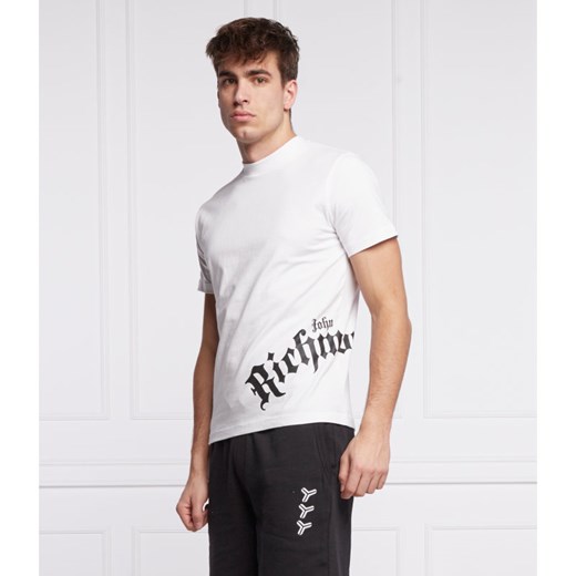 RICHMOND SPORT T-shirt | Regular Fit Richmond Sport L okazja Gomez Fashion Store